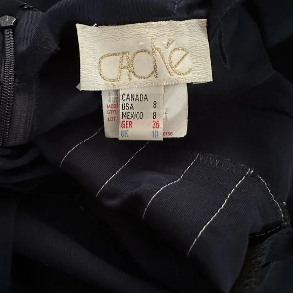 Caché Jumpsuit Size 8 - Picture 9 of 13